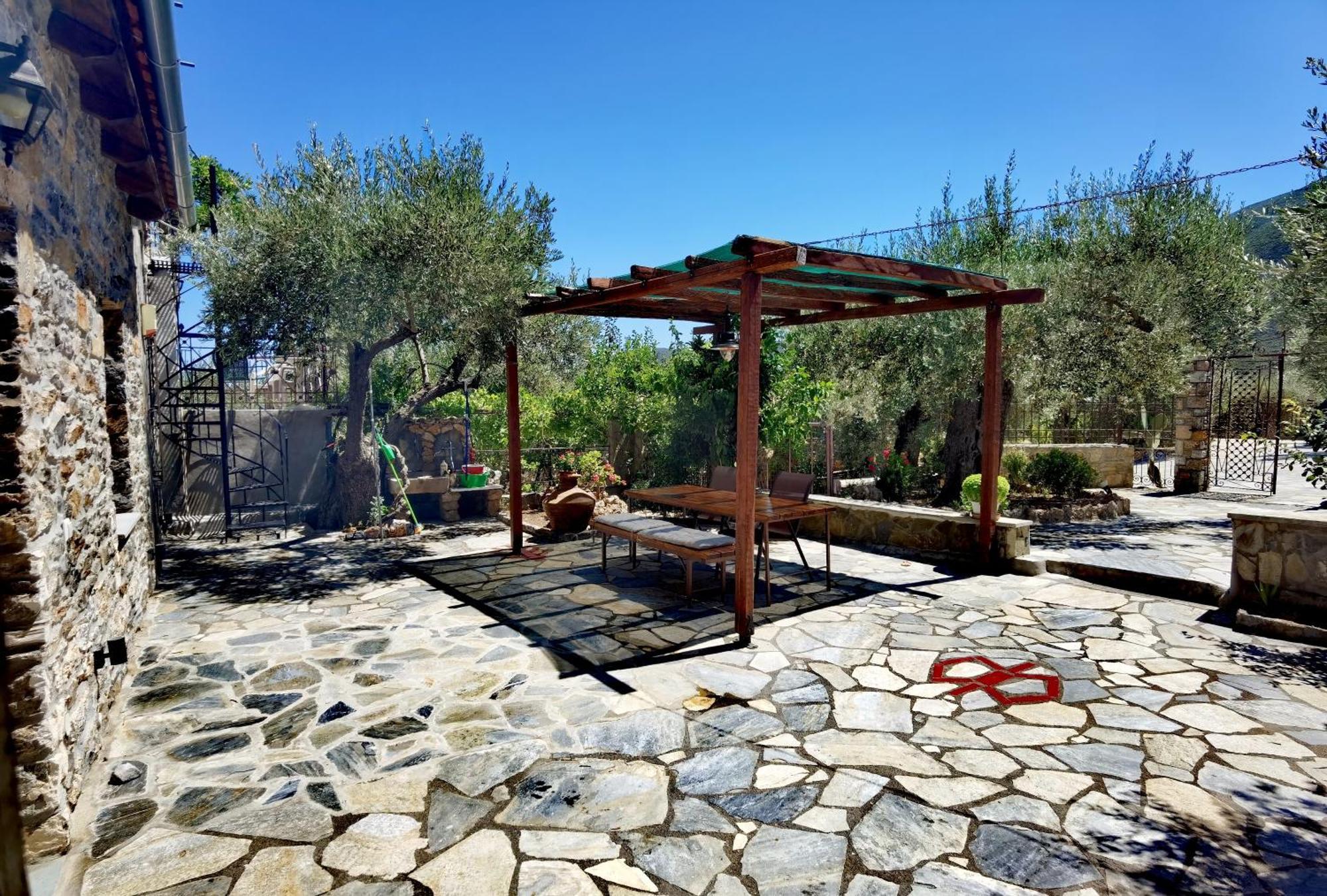 Elaion Thea-Nies Villa Sourpi Екстериор снимка